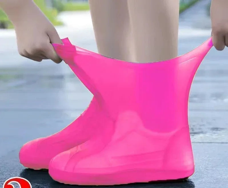 Seamless Waterproof Silicone Shoe Shields