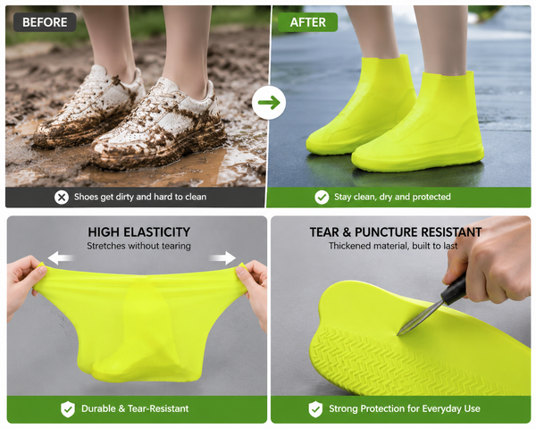 Waterproof Shoe Covers for Rain