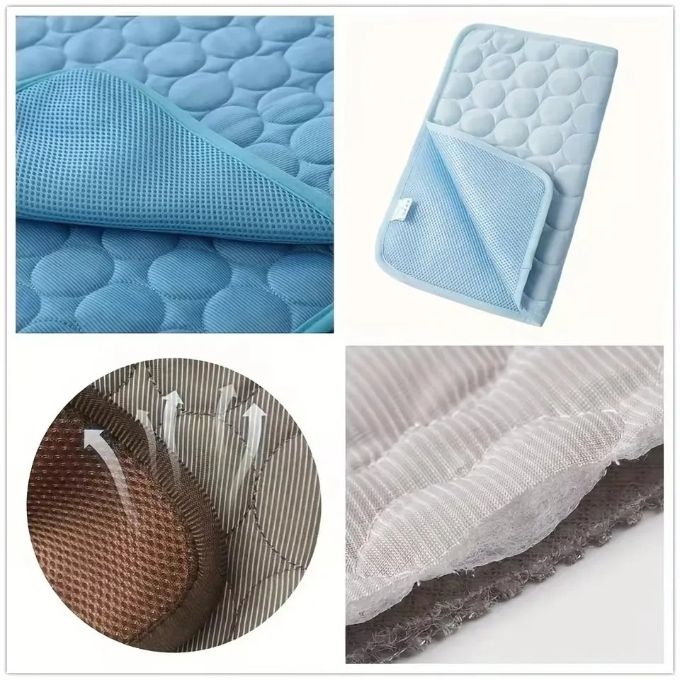 ChillHaven™ – Breathable Cooling Pet Mat 🐾❄️