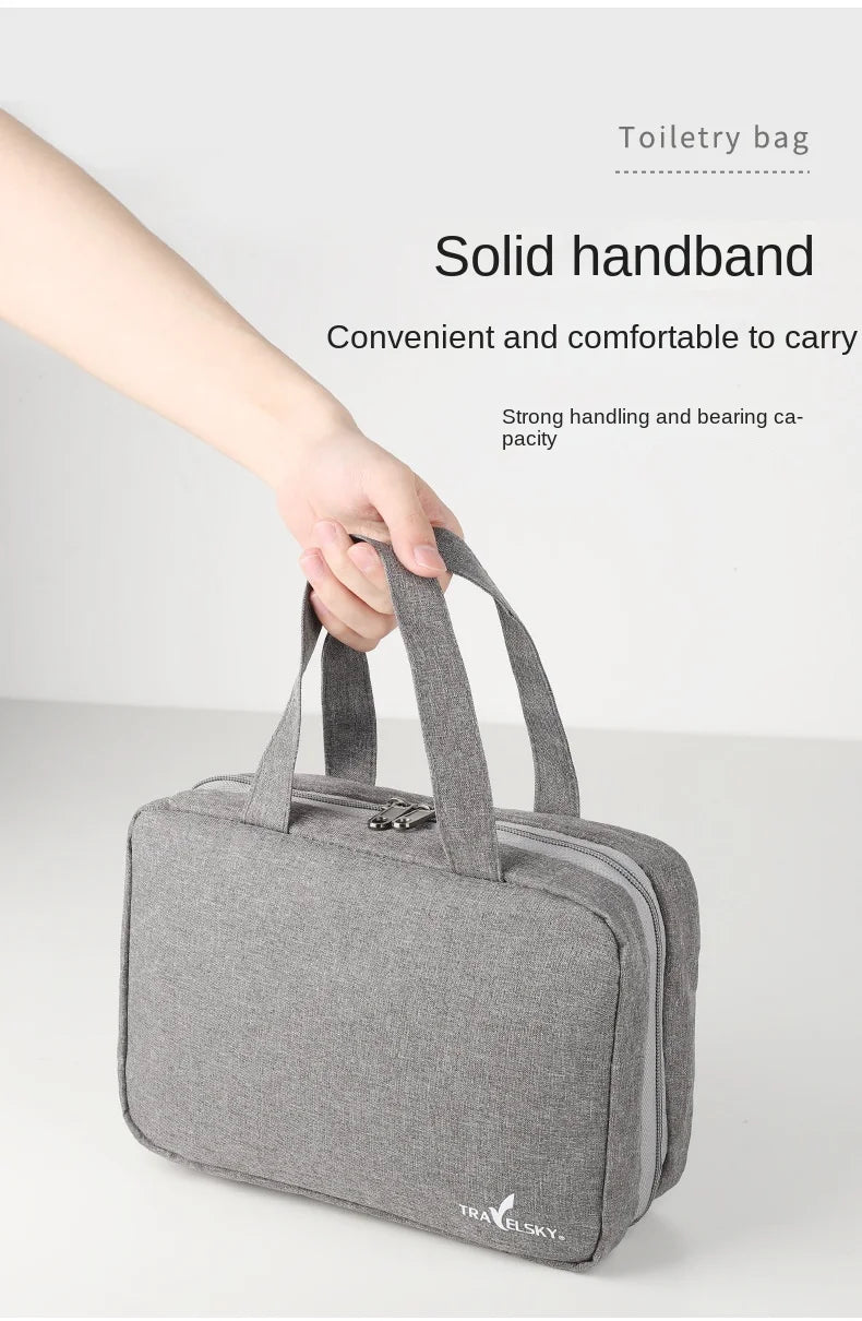 TravelNest™ – Hanging Travel Organizer ✨🧳