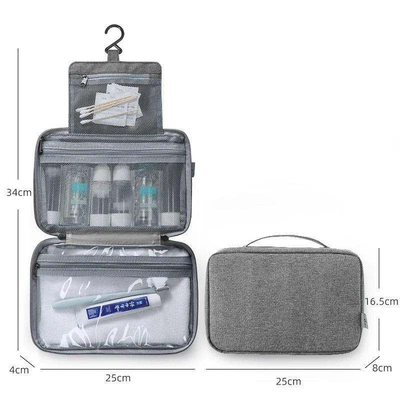 TravelNest™ – Hanging Travel Organizer ✨🧳