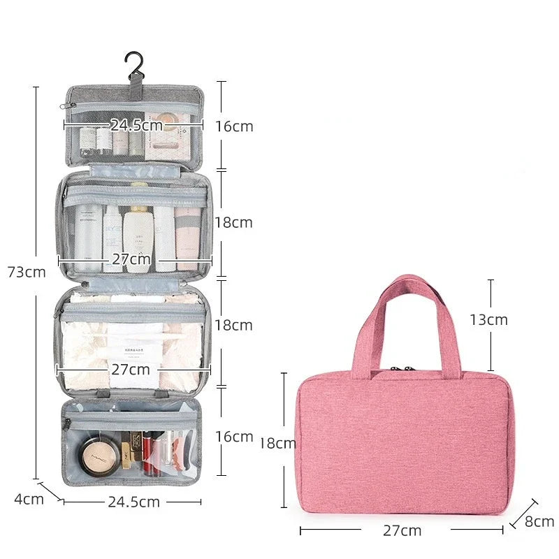 TravelNest™ – Hanging Travel Organizer ✨🧳