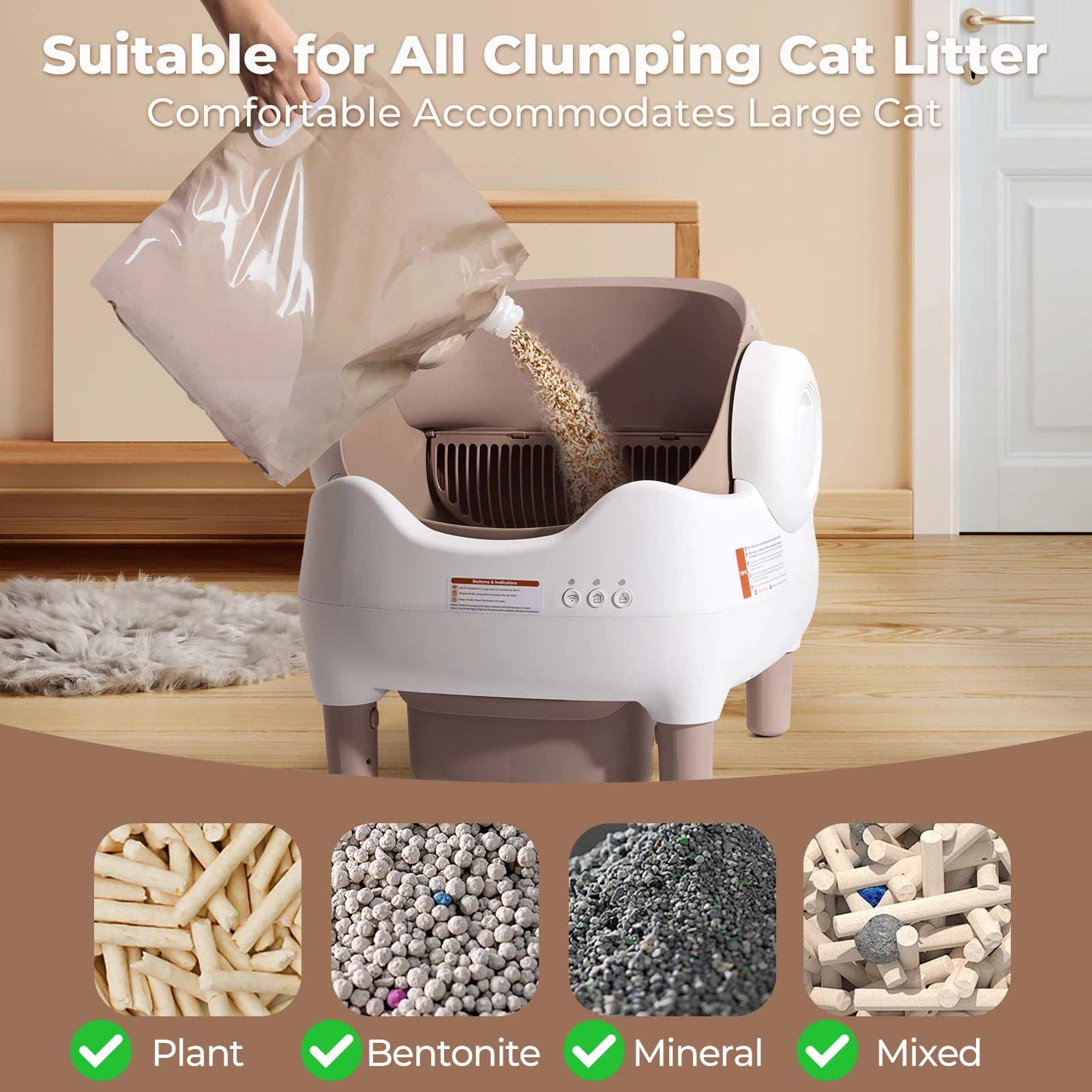 FreshPaws™ – Cat Litter Deodorizer Tablets 🐱✨