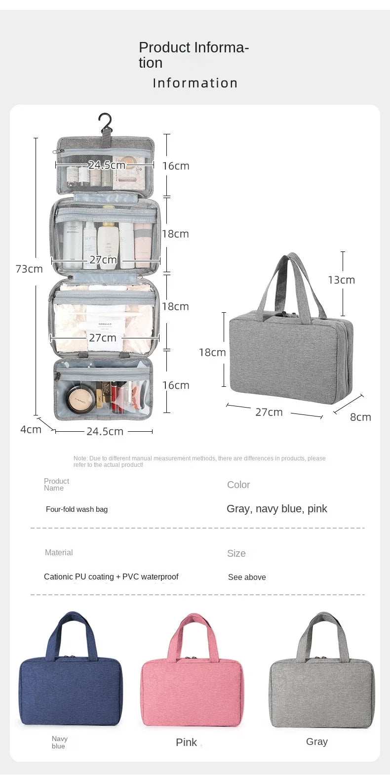 TravelNest™ – Hanging Travel Organizer ✨🧳