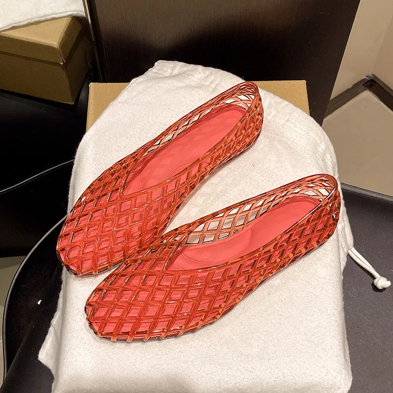 CrystalStep™ – Comfort Jelly Sandals ✨👡