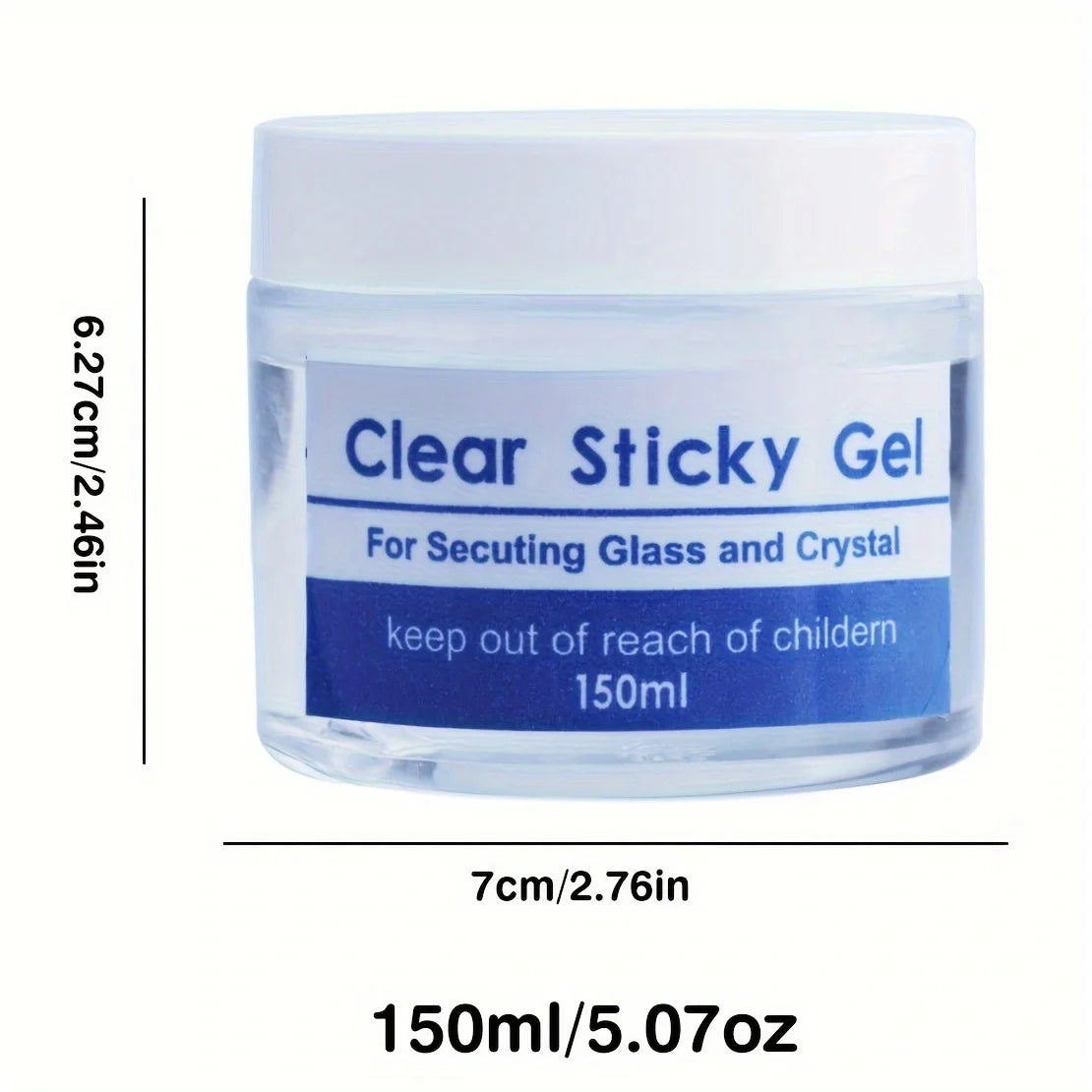 CrystalHold Reusable Clear Museum Wax ✨