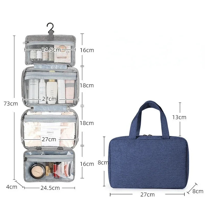 TravelNest™ – Hanging Travel Organizer ✨🧳