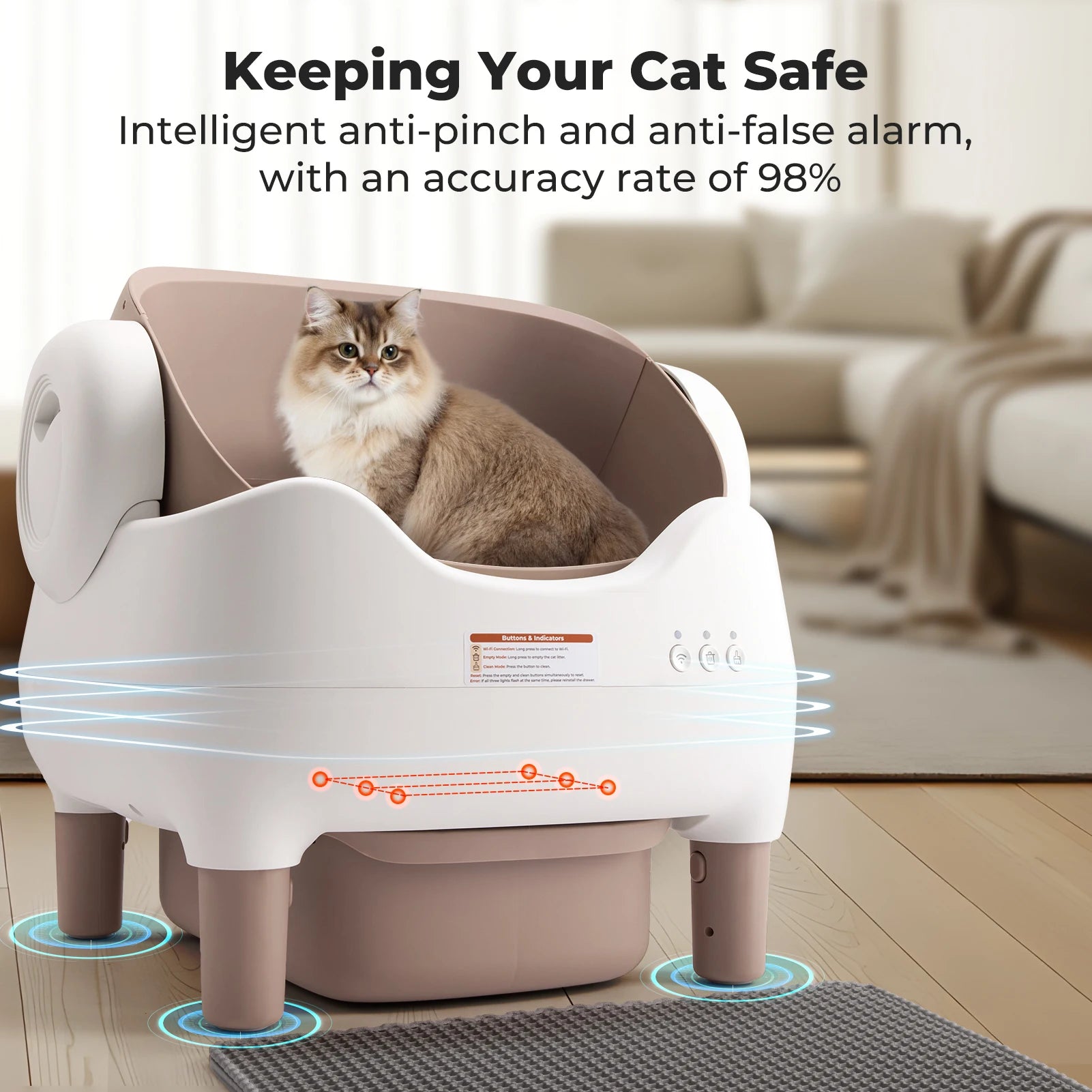FreshPaws™ – Cat Litter Deodorizer Tablets 🐱✨