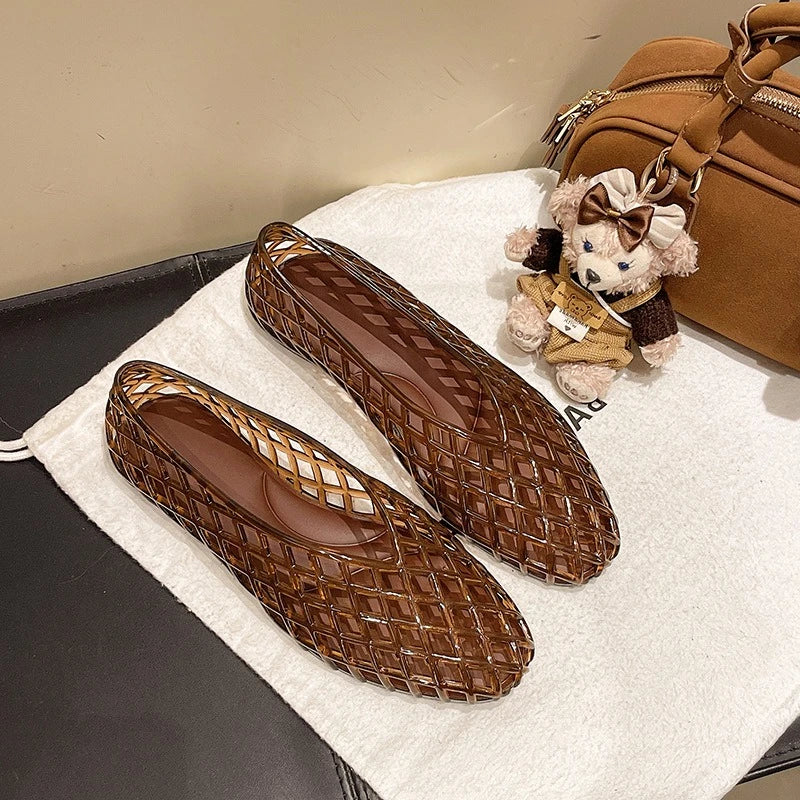 CrystalStep™ – Comfort Jelly Sandals ✨👡