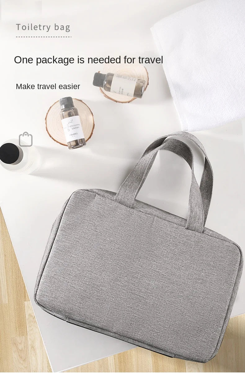 TravelNest™ – Hanging Travel Organizer ✨🧳