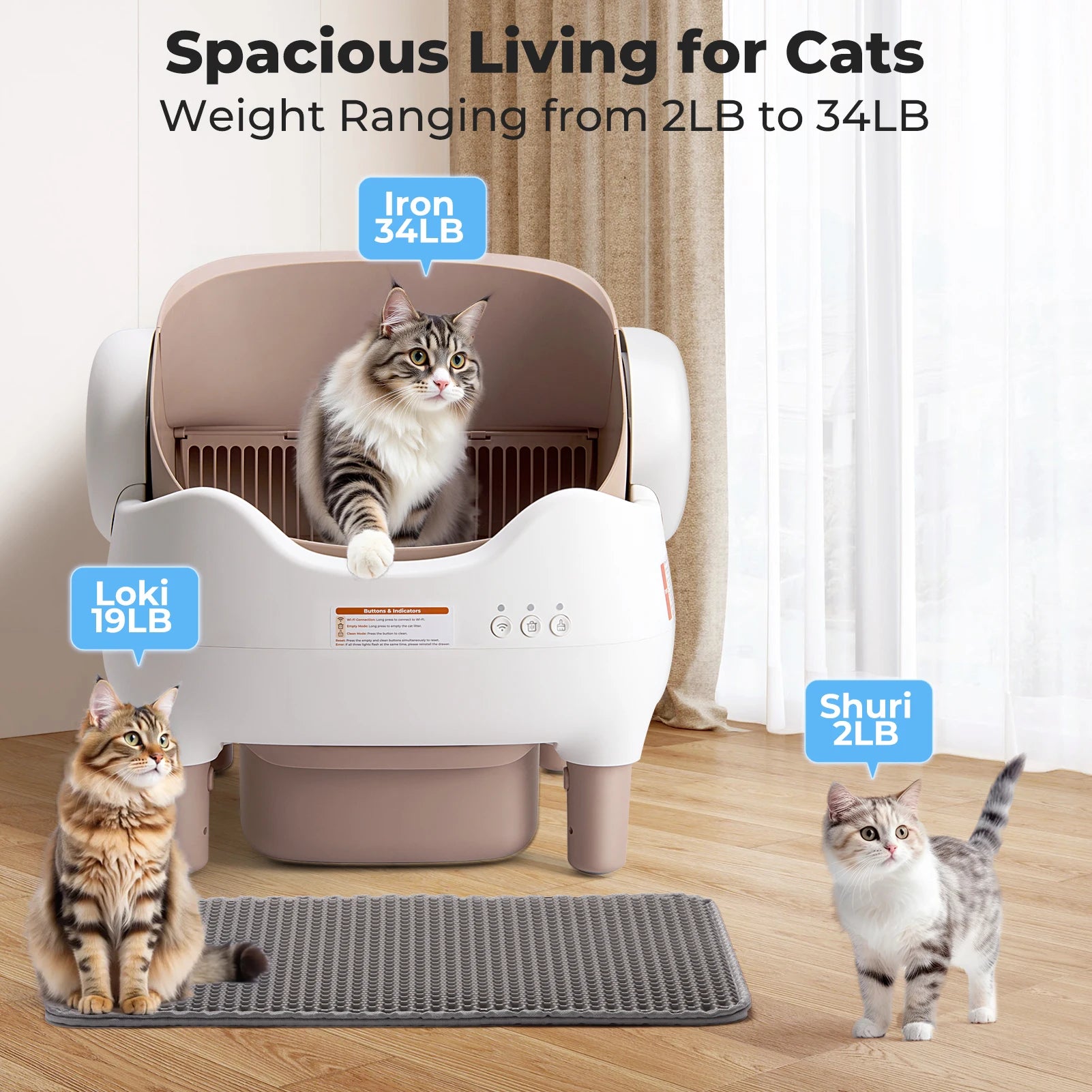 FreshPaws™ – Cat Litter Deodorizer Tablets 🐱✨