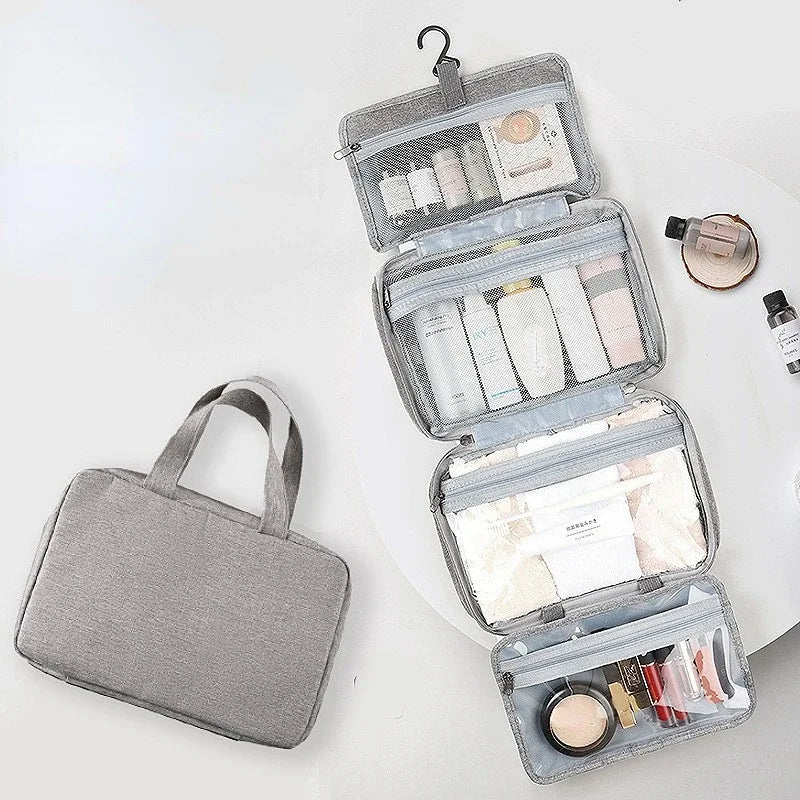 TravelNest™ – Hanging Travel Organizer ✨🧳