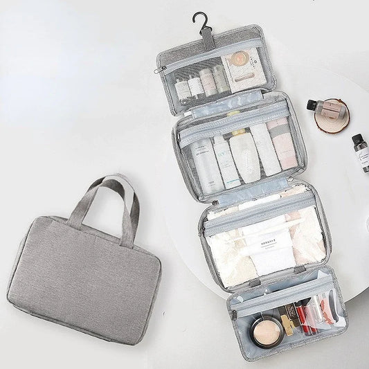 TravelNest™ – Hanging Travel Organizer ✨🧳