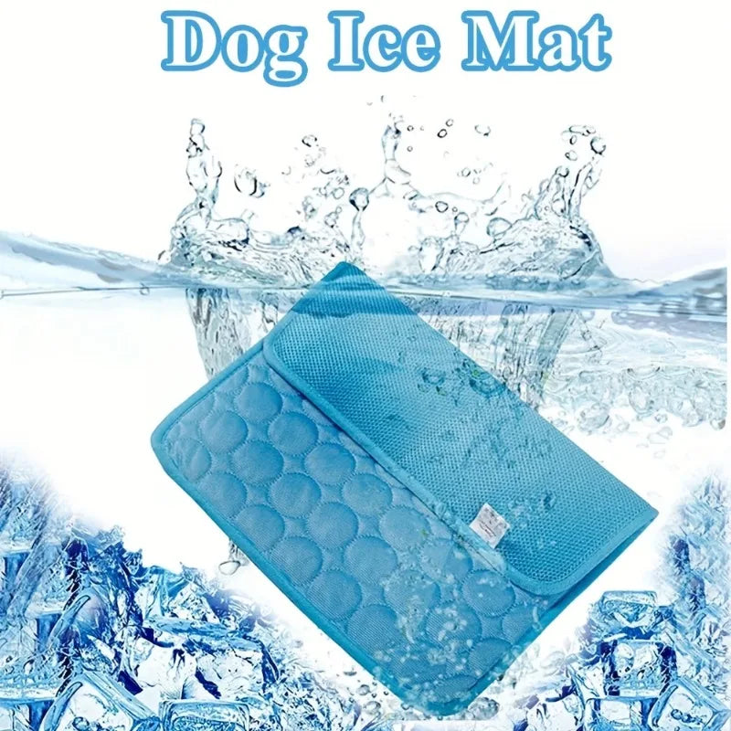 ChillHaven™ – Breathable Cooling Pet Mat 🐾❄️