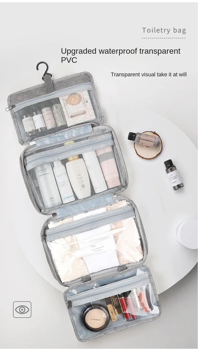 TravelNest™ – Hanging Travel Organizer ✨🧳