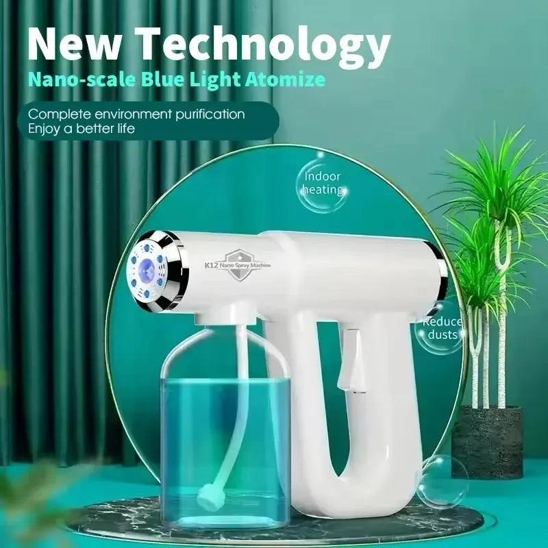 Elvora NanoMist Pro™ – Rechargeable Styling Sprayer 💙✨