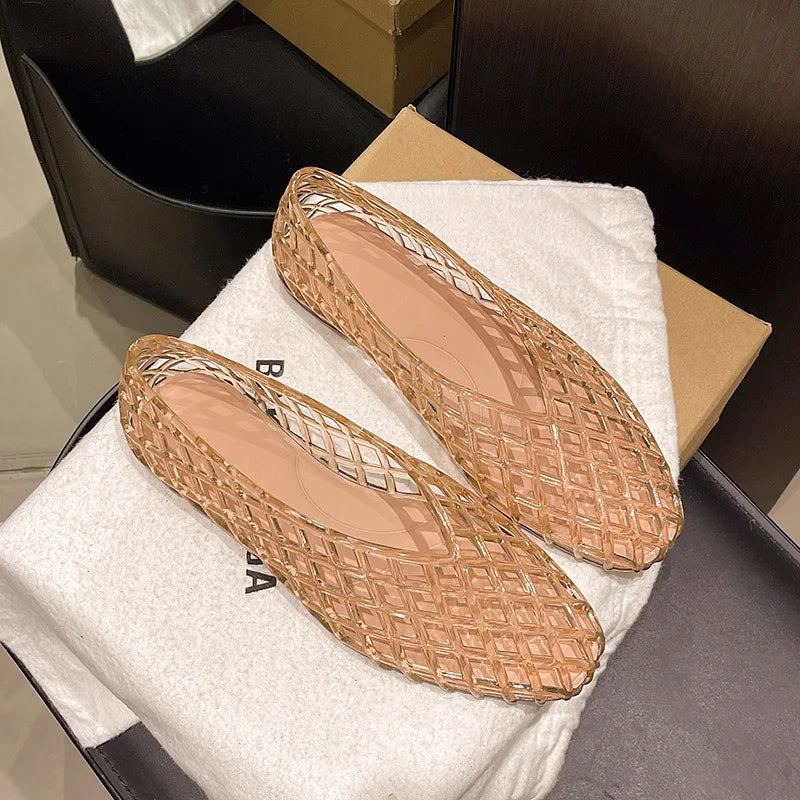 CrystalStep™ – Comfort Jelly Sandals ✨👡