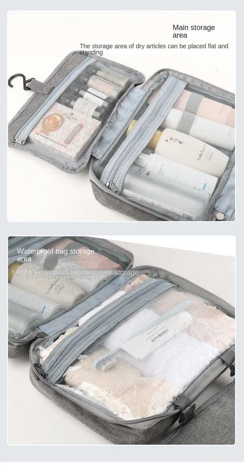 TravelNest™ – Hanging Travel Organizer ✨🧳