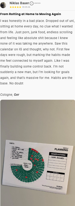31- DAY HABIT TRACKING