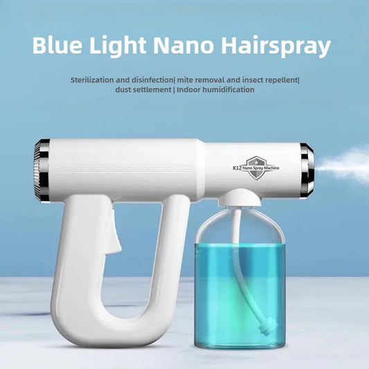 Elvora NanoMist Pro™ – Rechargeable Styling Sprayer 💙✨
