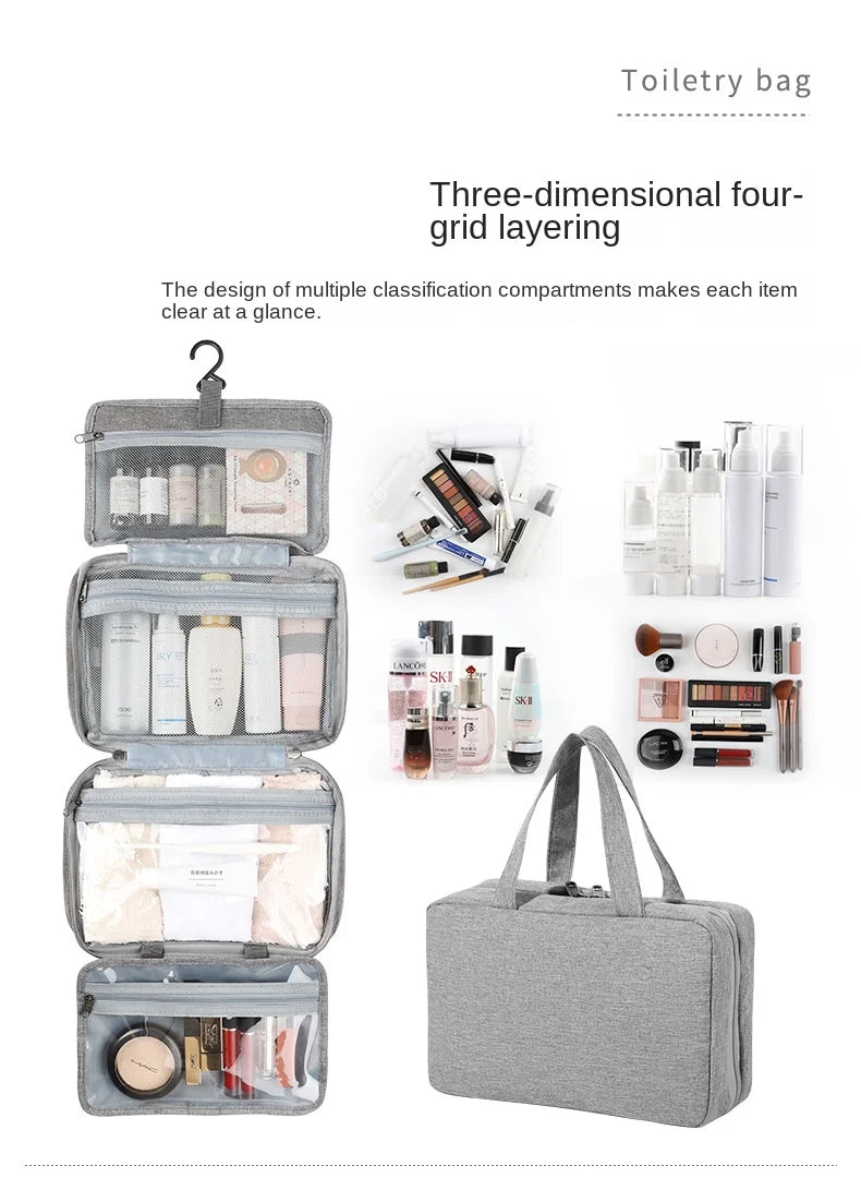 TravelNest™ – Hanging Travel Organizer ✨🧳