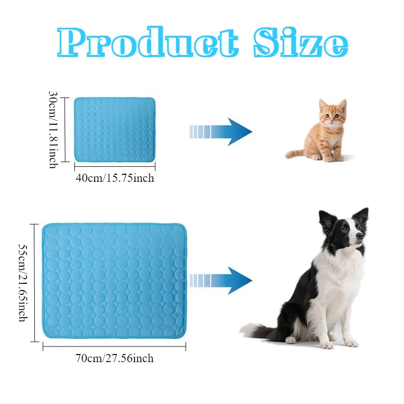 ChillHaven™ – Breathable Cooling Pet Mat 🐾❄️