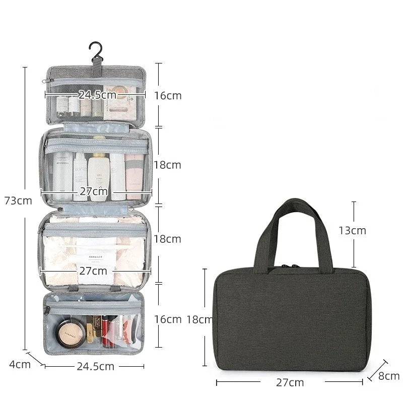 TravelNest™ – Hanging Travel Organizer ✨🧳