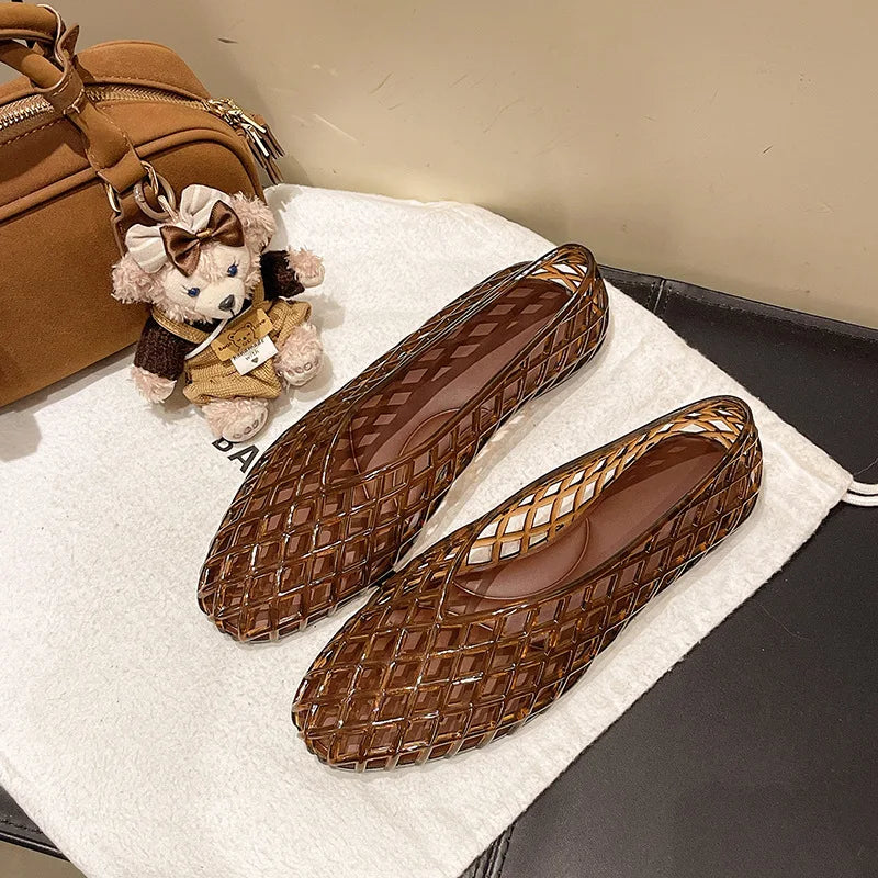 CrystalStep™ – Comfort Jelly Sandals ✨👡