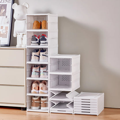 6-Tier Foldable Sneaker Display Gallery