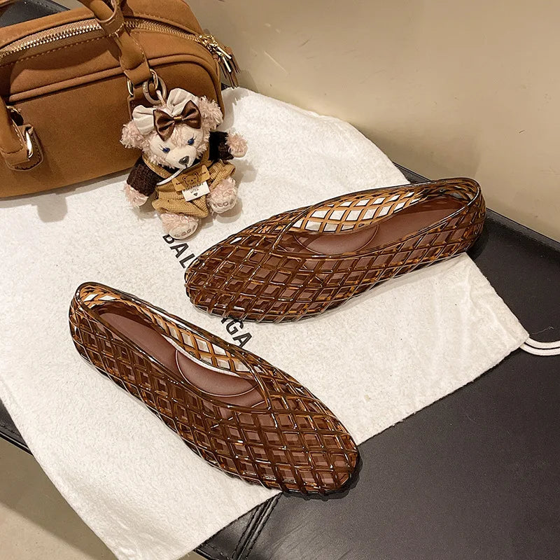 CrystalStep™ – Comfort Jelly Sandals ✨👡