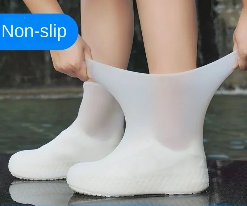 Seamless Waterproof Silicone Shoe Shields