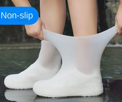 Seamless Waterproof Silicone Shoe Shields